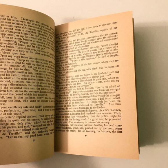 Vtg 1974 The Three Musketeers Alexandre Dumas Childrens Press Hardcover - Picture 13 of 16